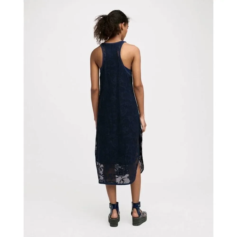 Rag & Bone‎ Stella Tank Dress Navy Sz XS - Picture 11 of 11